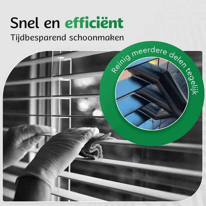Cleaning blinds quickly and efficiently